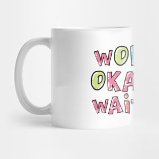 World's Okayest Waitress Gift Idea Mug
